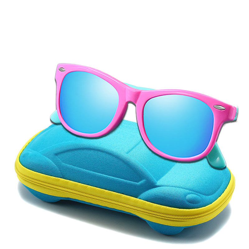 2022 어린이 편광 선글라스 어린이 눈 보호 태양 안경 소녀 소년 UV400 안경 레트로 안경 oculos de sol